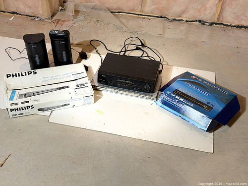 DVD, VHS, Satellite Receiver + (1 of 9)