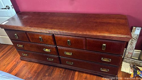 Vintage Darkwood Dresser (1 of 12)