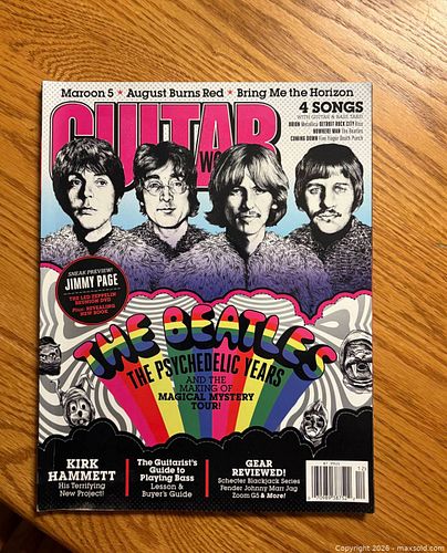 Beatles Guitar World Magazine  (1 of 2)