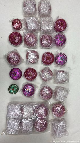 assortment of decorative items that appear to be a mix of trinket jars, jewel (1 of 8)