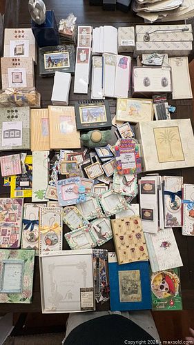 collection of various vintage-style collectible paper goods and accessories. (1 of 10)