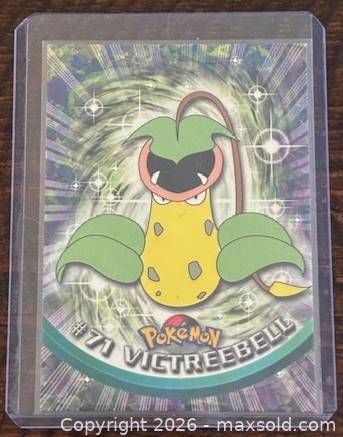 1999 Topps Pokémon TV Animation Edition Series 1 Victreebell Collectible Trading Card  (1 of 2)