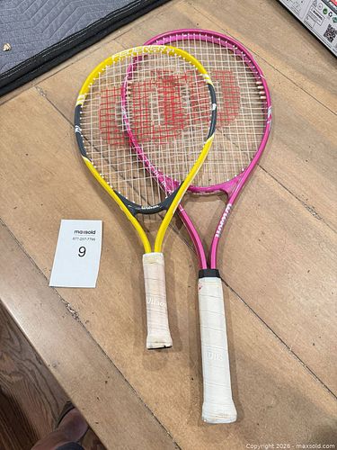 2 Wilson Raquets (1 of 1)