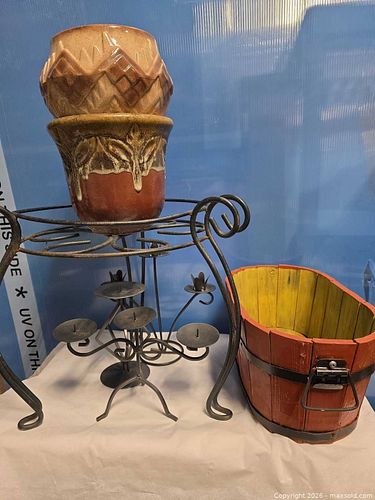 Miscellaneous Garden Pots, Plant Stand and accessories  (1 of 4)