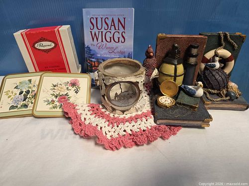 Miscellaneous Home Lot Bookends, Book, coasters, etc (1 of 4)