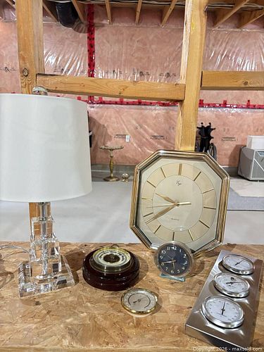 Lamp, Clocks, Barometers B (1 of 15)