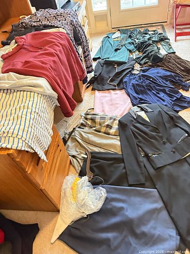 Women's Clothing Lot: Jackets, Blouses, Skirts B (1 of 20)