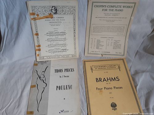 PIANO MUSIC PAMPHLETS (1 of 4)