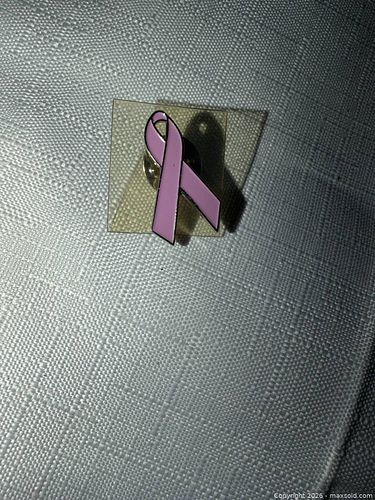 NEW PINK BREAST CANCER RIBBON PIN  (1 of 3)