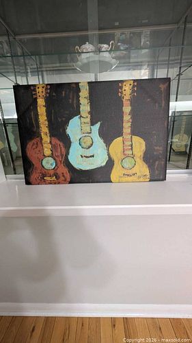 Canvas Print Guitars (1 of 3)