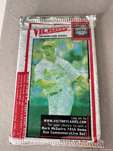 2000 Upper Deck Victory Baseball Trading Card Pack (1 of 5)