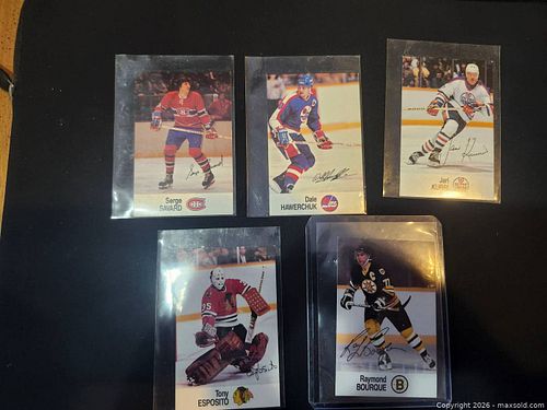 ESSO NHL All-Star Hockey Trading Cards Lot (5) (1 of 4)