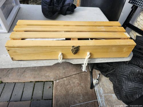 Wooden Croquet Set with Mallets, Balls & Wickets (1 of 6)