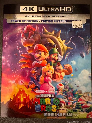 Super Mario Movie Power Up Edition 4K Blu-Ray (1 of 1)