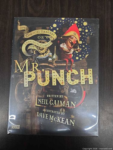 Mr. Punch by Neil Gaiman & Dave McKean — 20th Anniversary Hardcover (1 of 5)