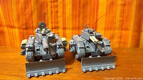 Warhammer 40K Astra Militarum Leman Russ Battle Tanks (1 of 13)