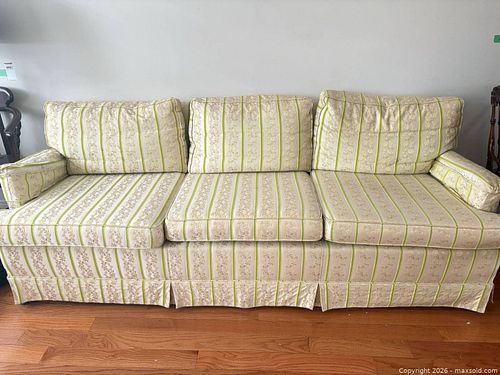 Upholstered Three Seater Sofa (1 of 7)