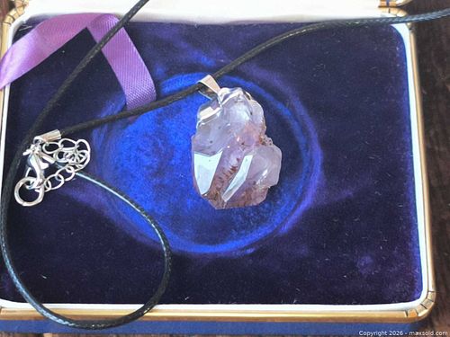 Amethyst Gemstone Necklace  (1 of 5)