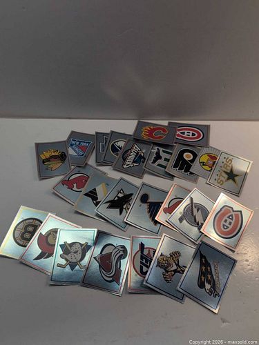 Lot of collectible hockey stickers (1 of 3)