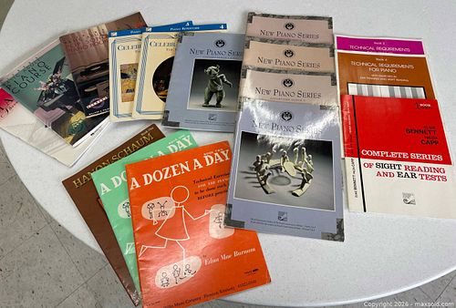 16 assorted piano instruction books (1 of 3)