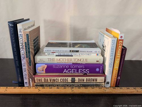 Assorted Books: Self-Help, Spirituality, Fiction & Reference (2–5) (1 of 40)
