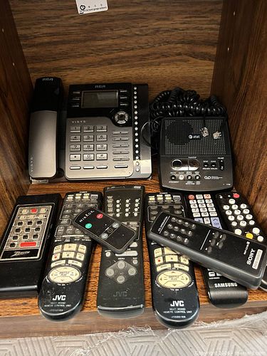 Mixed Electronics Lot: Remotes, Phones & Accessories B (1 of 9)