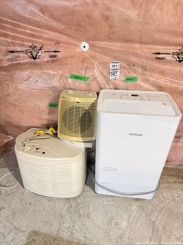 NOMA Dehumidifier, Honeywell Air Heater, Bionaire Air Purifier C (1 of 15)