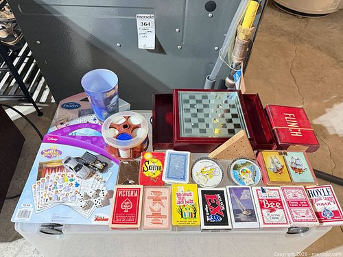 Playing Card Decks, Dice, Toy Cars, Stickers & Small Chess Board B (1 of 13)