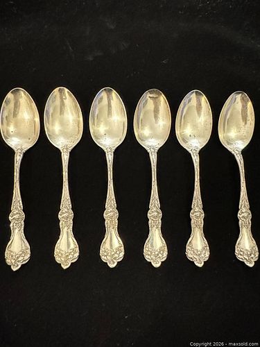 Antique Alvin Majestic Sterling Silver Spoons   (1 of 16)