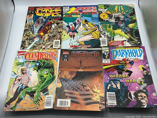 6 Marvel Comics (1 of 4)