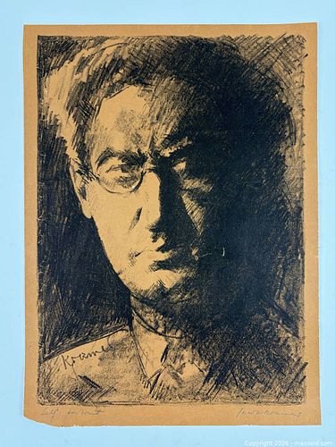 JACOB KRAMER ORIGINAL LITHOGRAPH SIGNED (1 of 8)