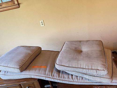 Patio Swing Glider with Cushions and Metal Frame (1 of 5)