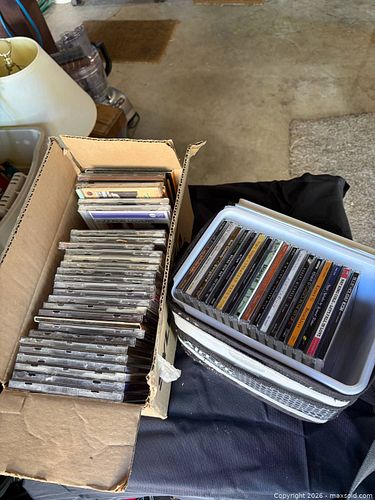 Lot of 40-60 Music Audio CDs, Mixed Genres (1 of 4)
