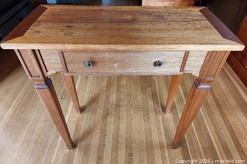 Small Mahogany Sofa Table (1 of 3)