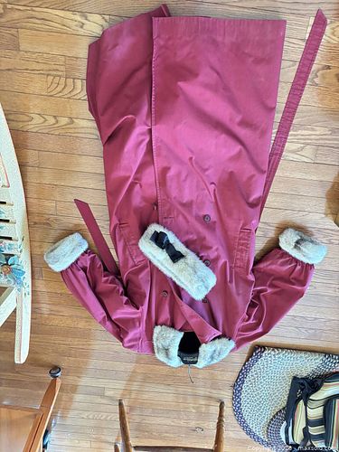 Ladies Fur Lined Coat (1 of 9)