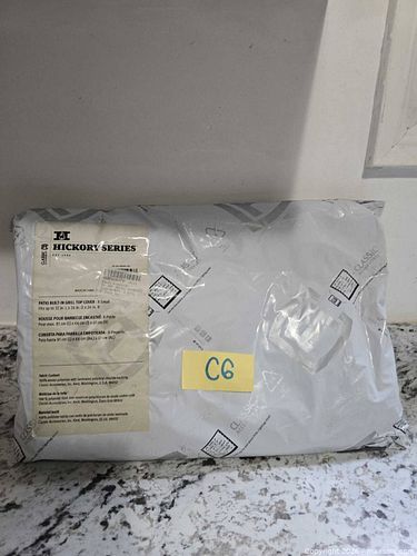 LOT "C6"- Patio Built in Grill Top CanvasCover (1 of 2)