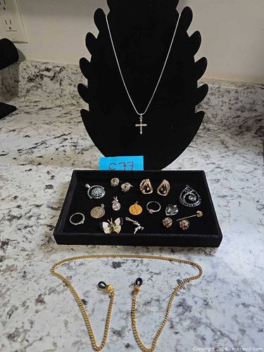 LOT"C77"- Assorted Jewelry Lot  (1 of 5)
