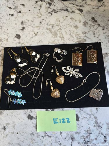 LOT"E122"- Assorted Jewelry Lot  (1 of 3)