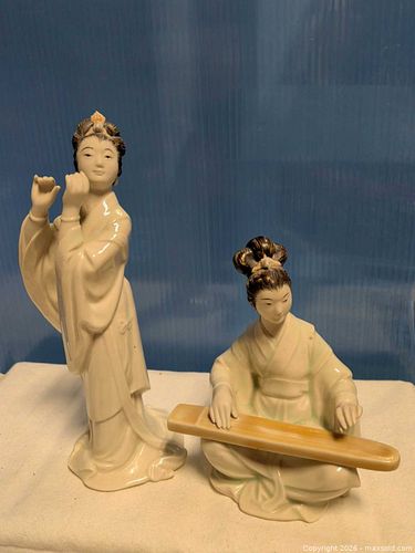 Vintage porcelain Asian lady's  (1 of 5)