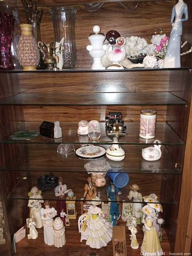Mixed Lot Vintage Porcelain, Glass & Shell Figurines (6-15) (1 of 6)