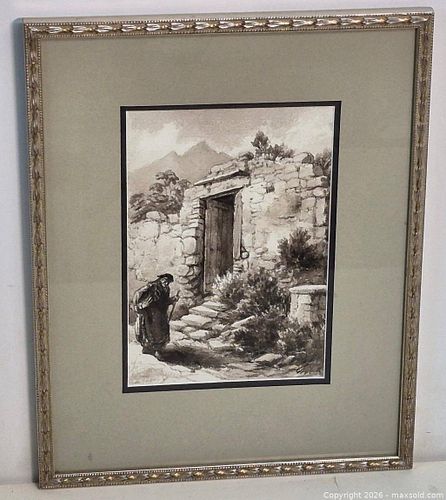 Vintage Watercolour Painting (1 of 4)