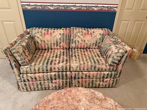 Vintage Floral Upholstered Sofa # 1 (1 of 5)