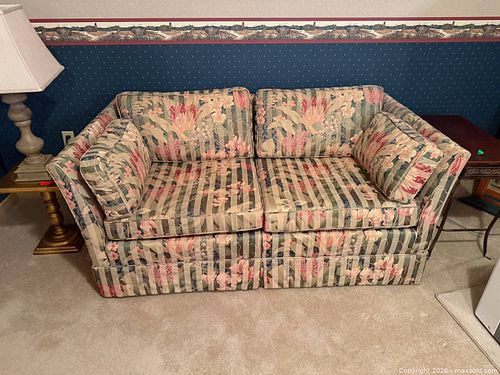 Vintage Floral Upholstered Sofa # 2 (1 of 5)