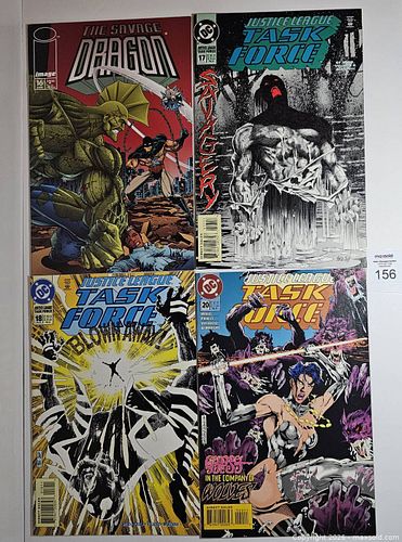 Comic Book Lot Justice League (1 of 4)