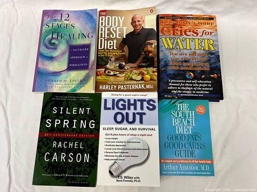 Health, wellness, diet, and environmental non-fiction (1 of 7)