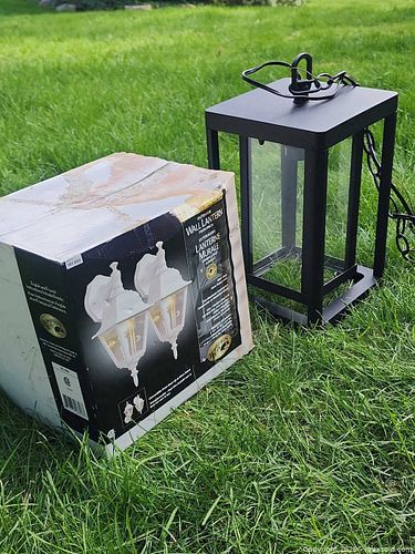 Outdoor Wall Lantern (Twin Pack) & Hanging Pendant Light (1 of 11)