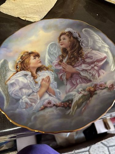 Sandra Kuck Sharing Dreams Collector Plate, Peco, Limited Edition (1 of 6)