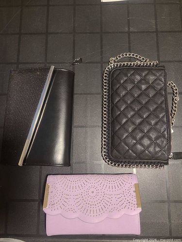 Forever 21 & Urban Expressions Quilted Sequined Clutch Wallet (1 of 4)