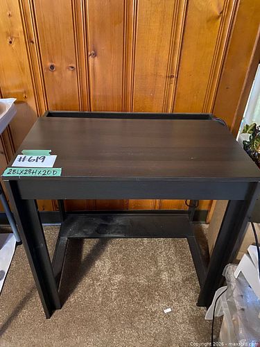 IKEA: Small Espresso Desk w/ Cable Hideout  (1 of 5)