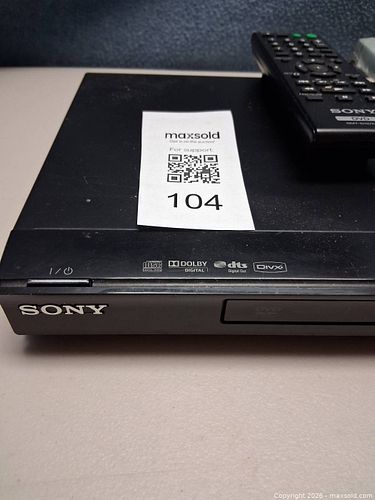 Sony DVP-NS718H DVD Player, Black. working (1 of 6)